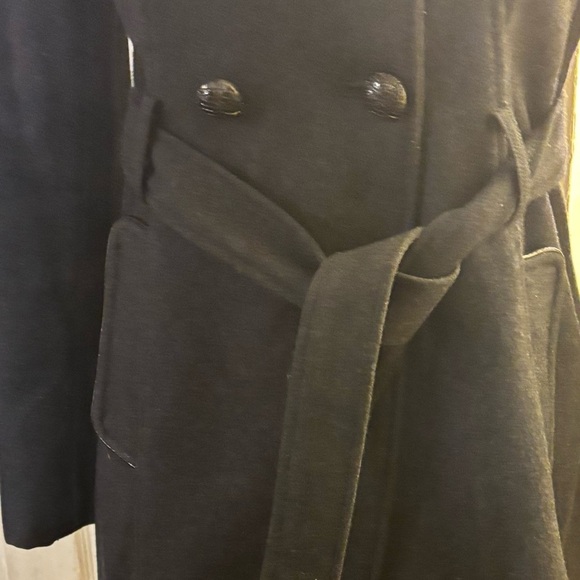 Guess Women's Black Double-Breasted Coat - Picture 3 of 12